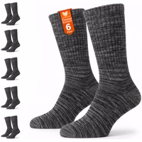 6 pairs of thermal socks in one package, text “Thermal Socks – 6 Pairs” visible