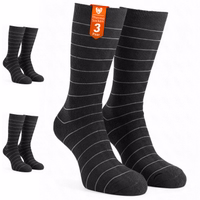 3 pairs of thermal socks in packaging, label ‘Thermal socks 3 pairs 2.0 TOG rating’ visible
