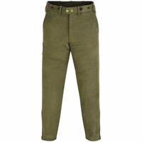 Front view of Traditional Hunting Nubuck Hunting Green Leather Pant designed with strong nubuck leather fine lining knife pocket and secure closures combining comfort and resilience for hunters order today
