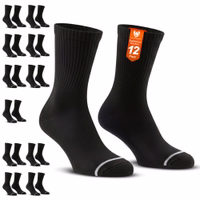 12 Paar Diabetikersocken in einer Verpackung, Text 'Diabetiker Socken – 12 Paar' sichtbar