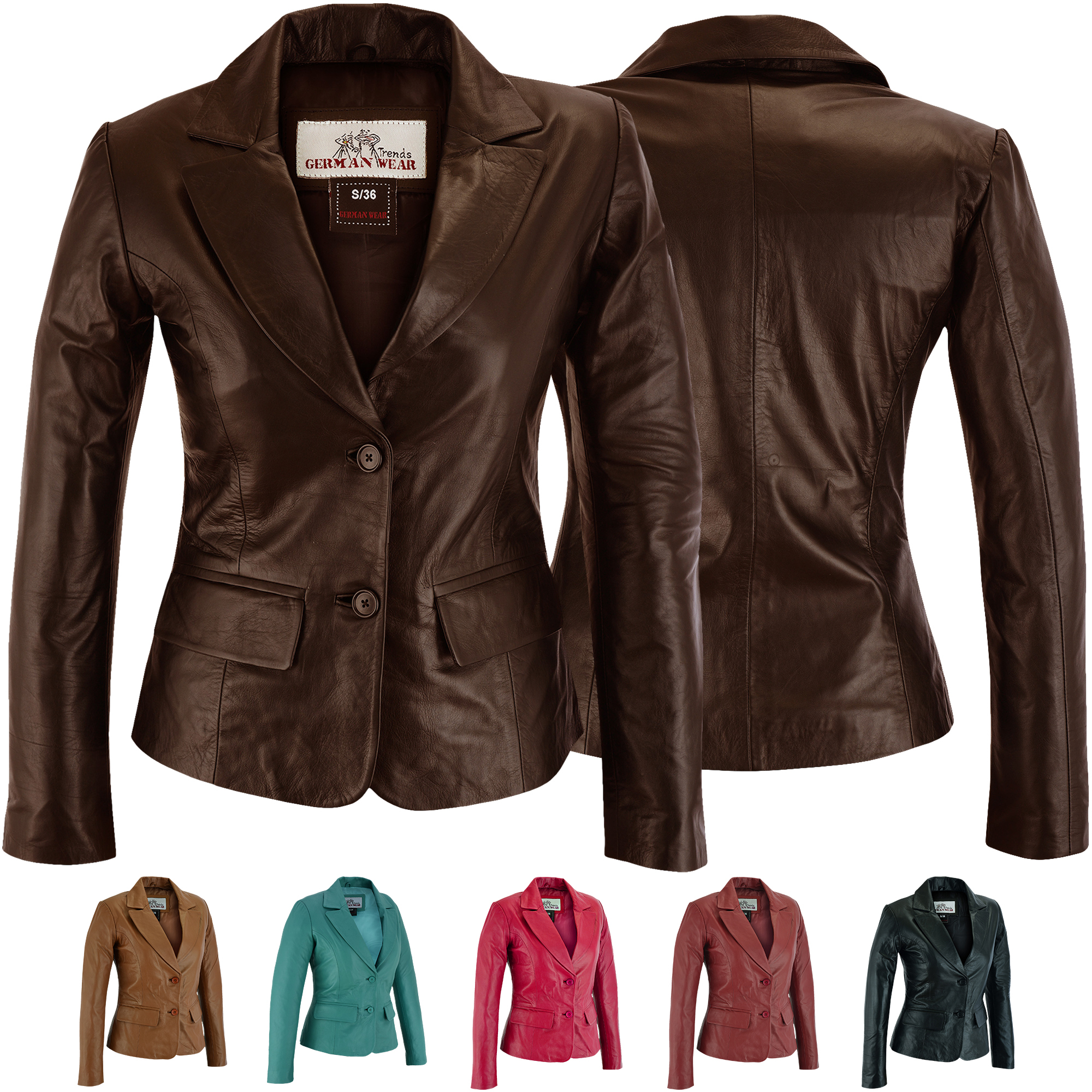 Damenjacke Damen Echtlederjacke Leder Kurze Lederjacke FÃ¼r Damen