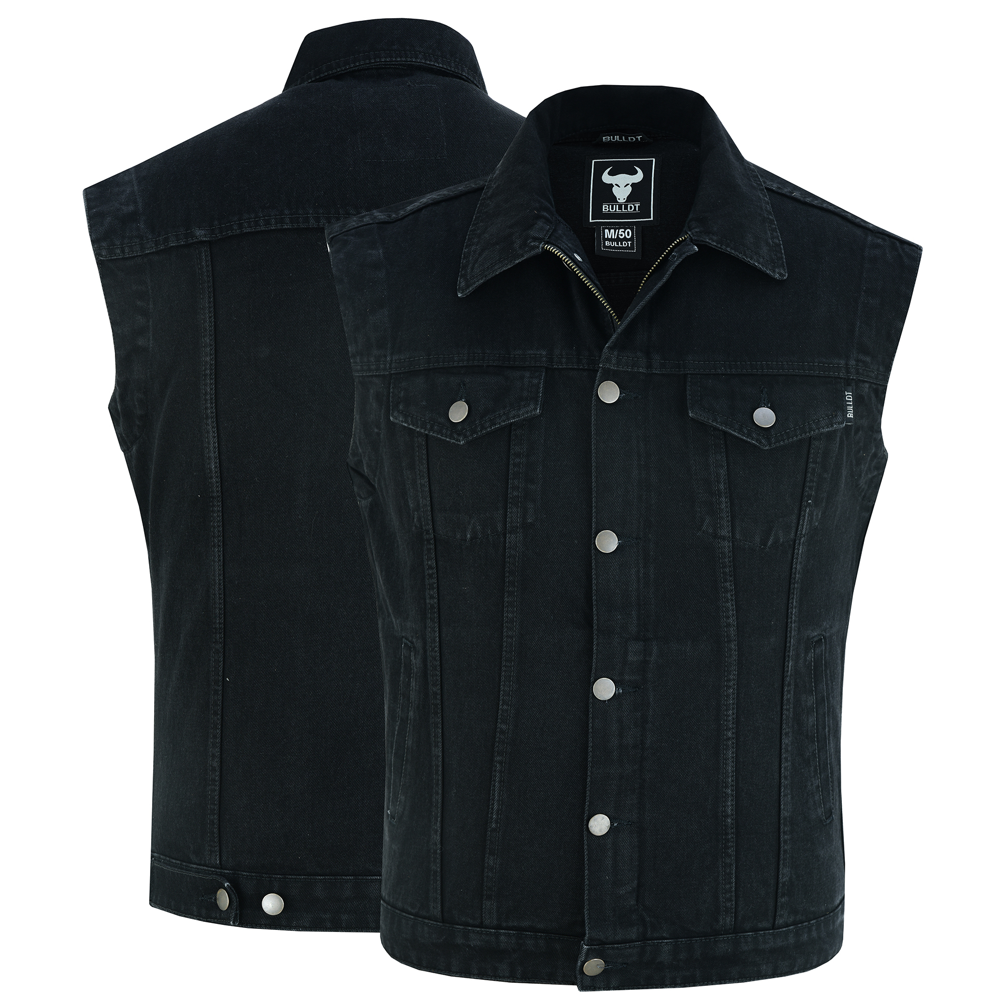 ジャケット・アウター NAMACHEKO 21AW BIKER DENIM VEST BLACK 21AW ファッション NAMACHEKO 21AW BIKER DENIM VEST BLACK