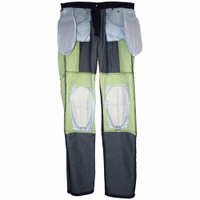 Innenansicht der hochwertigen blauen Motorradjens aus Denim. Erleben Sie unvergleichlichen Schutz mit abriebfestem Material, ausgestattet mit 280 g/m² Aramidfasern – ideal für Fahrer, die Premiumqualität und Leistung suchen.