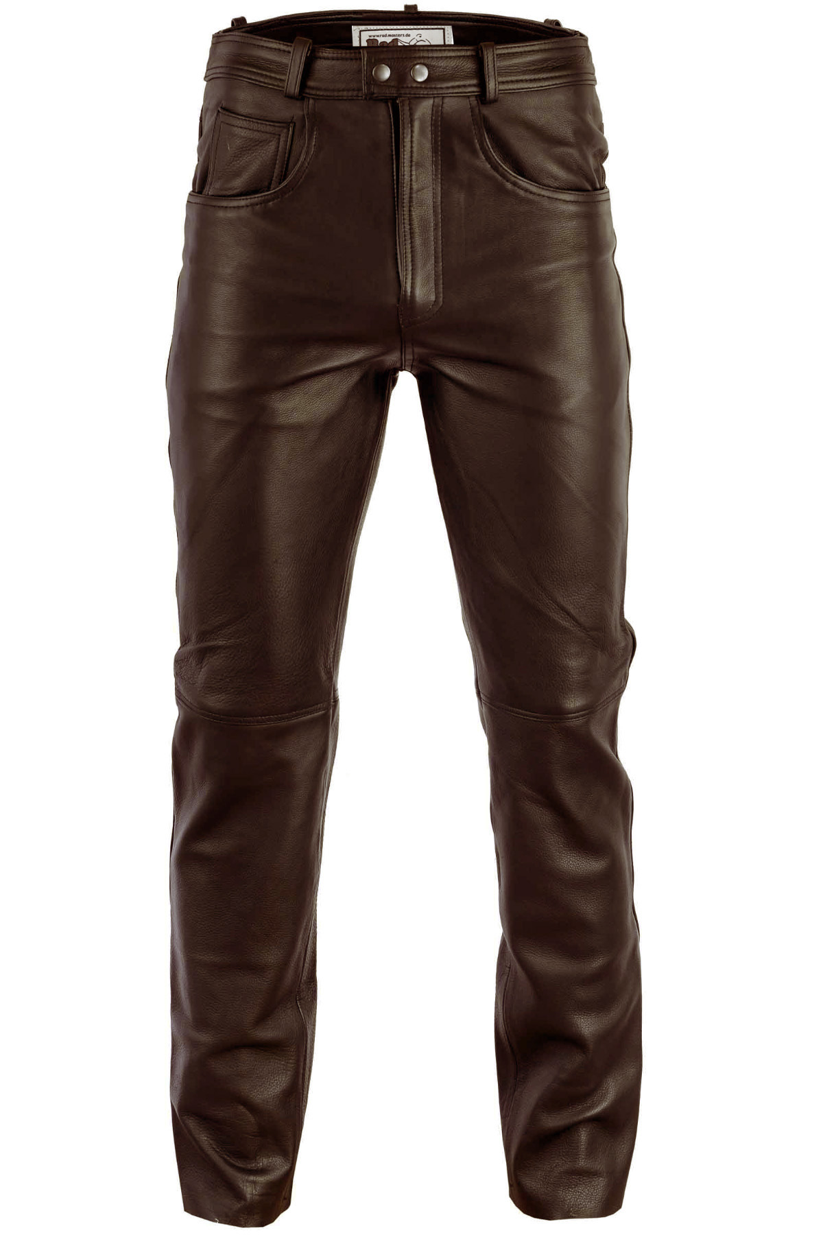 Men's leather pants, made to measure made from real leather