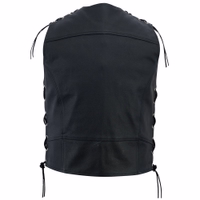 Steigern Sie Ihr Fahrerlebnis mit der ikonischen Leder-Bikerweste GW692. Aus hochwertigem Rindsleder, robust für die Straße. Mit mehreren Taschen und sicherem Frontverschluss, das ultimative Zubehör für jeden Motorradfan.