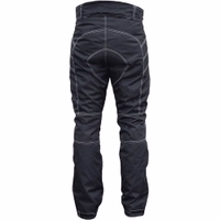 Erobern Sie die Straße mit den Cordura-Motorradhosen. Rückansicht. Wasser- und winddicht, mit Knie- und Oberschenkelprotektoren für maximale Sicherheit und Komfort. Aus 100 % hochwertigem Cordura-Gewebe gefertigt. Heute kaufen und Rabatt sichern!