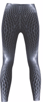 Front View of Viper Leggings – Premium Stretchy Yoga & Training Sport Leggings, Fashionable Gray Leisure Leggings, Easy Care, Fast Shipping, Comfortable & Stylish Activewear for Every Workout