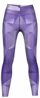 Front view of Women’s Velvy Sport Leggings in purple offering stretch moisture control and UV protection ideal for training yoga or daily wear crafted from soft polyester elastane blend shop online today