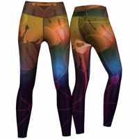 Dessert Leggings For Sport Desert Front View Sport Leggings for Women – Stretchy Yoga, Training & Fashion Leggings with UV Protection | Premium Polyester & Elastane Blend for Maximum Comfort and Durability
