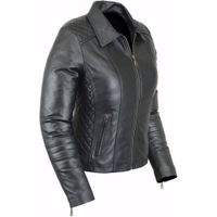 Ladies leather blazer leather jacket blazer genuine leather jacket lamb nappa leather Upgrade your outfit with ladies leather blazer. Made from the finest lamb Nappa leather, it offers outstanding comfort and style. Available in black, caramel, and red, order now for yours today!