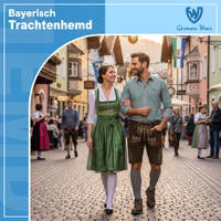 3rd-1911-GW120x-Herren-Bayerisches-Trachtenhemd--Bayerisches-Langarmhemd--German-Wear-Trachtenhemden--Herren-Trachtenhemd--Herrenhemd-mit-Hirschstickerei--Herren-Oktoberfesthemd--Kariertes.jpg