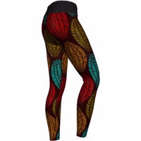 Ladies Sport leggings with UV protection Women's Aztec Print Leggings - UV Protection, Durable & Opaque Training Leggings, Comfortable Sportswear for Active Lifestyles, Stylish and Functional Fitness Leggings, Buy Online