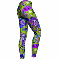Premium Floral Yoga Leggings for Women – Soft, Comfortable, and UV-Protected Fashionable Sportswear. Ideal for Yoga, Training, and Everyday Wear. Elevate Your Style with These High-Quality Training Leggings.
