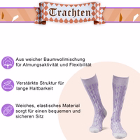 3rd-365-GW200-Trachten-Socken--Bayerische-Trachtensocken-fuer-das-Oktoberfest--Authentische-Bayerische-Stricksocken--Zopfmuster-Trachtensocken--Rustikale-Bayerische-Baumwollsocken--Kurze-_6.jpg
