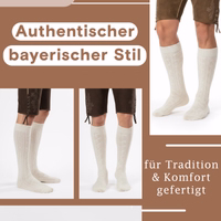 4th-365-GW200-Trachten-Socken--Bayerische-Trachtensocken-fuer-das-Oktoberfest--Authentische-Bayerische-Stricksocken--Zopfmuster-Trachtensocken--Rustikale-Bayerische-Baumwollsocken--Kurze-_1.jpg