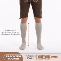 First-365-GW200-Trachten-Socken--Bayerische-Trachtensocken-fuer-das-Oktoberfest--Authentische-Bayerische-Stricksocken--Zopfmuster-Trachtensocken--Rustikale-Bayerische-Baumwollsocken--Kurze-.jpg