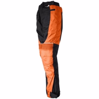 The perfect blend of style &safety with Grey Orange Cordura motorcycle Combi Trousers. Designed for female riders with waterproof fabric and practical thigh pockets. German Wear™ quality for peace of mind.