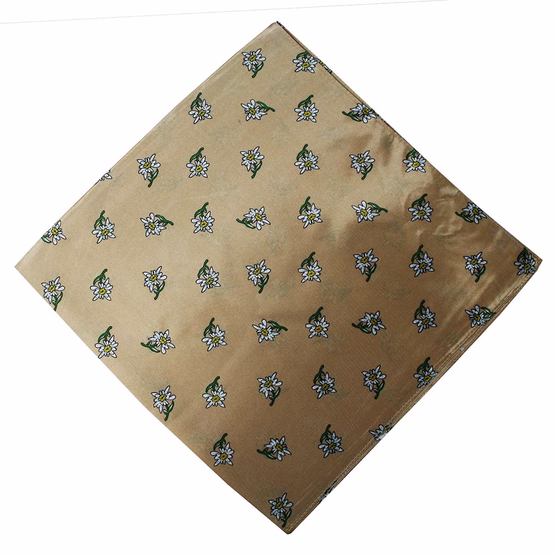 Trachten handkerchief, size:60x60cm,Color: Wine Red