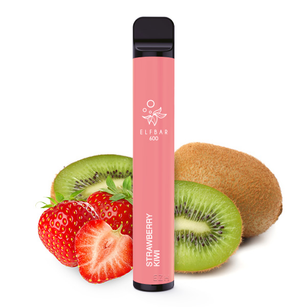Strawberry Kiwi | Einweg Vape Pen | ELFBAR 600 | topcoil-shop.de