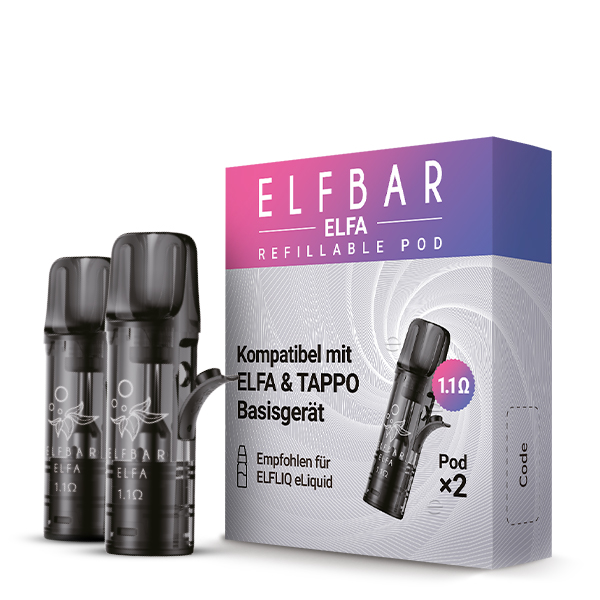 Elfbar Elfa | Leerpod | 1.1 Ohm | 2 Stück