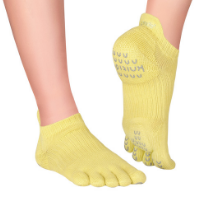 Knitido Plus Calcetines para los dedos de los pies para Pilates y yoga, Embedded Posture