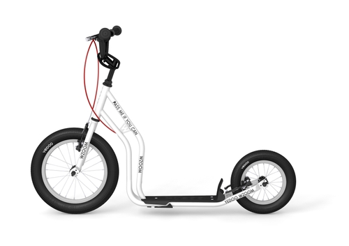 Yedoo New Wzoom 16" 12" Tretroller  White  Kickscooter for cool Girls and Boys 