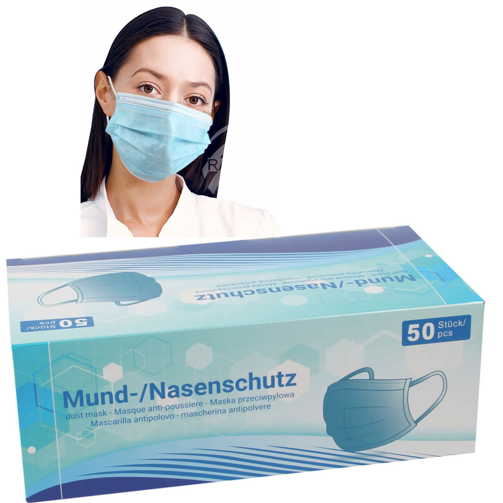 HUYURI 50 St/ück Kinder Einweg 3-lagig Vliesstoff Face Bandanas Gemustert Outdoor