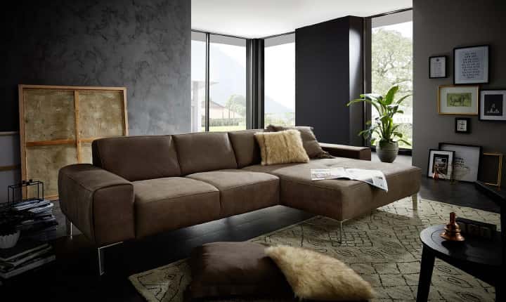 Ledersofas unserer Hausmarke vonWERTH
