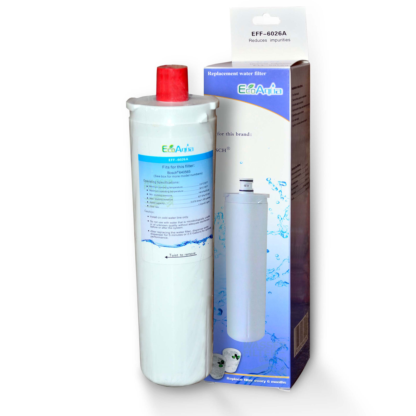 3M Cuno water filter Bosch refrigerator compatible for CS 450 CS 451 CS 452 plentyShop LTS