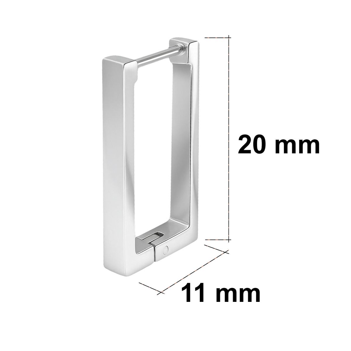 SMJEL Pendientes Geométricos De Acero Inoxidable Para Hombre Y Mujer Joyer A De Moda De