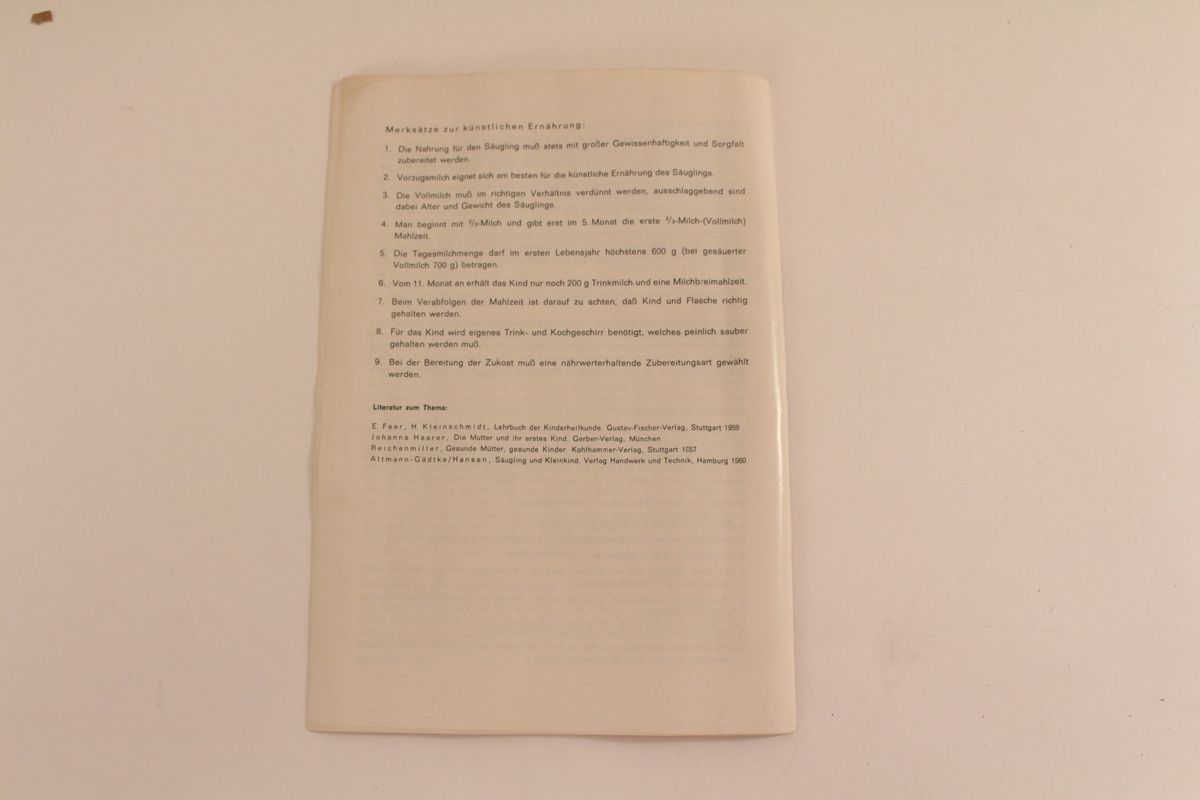 Hagemanns Lehrtafeln Keimesentwicklung Suglingspflege Natrl. Knstl.  Ernhrung | eBay.de