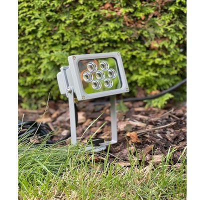 Gartenleuchten Aussenleuchten Set Erdspieß-Lampe | Gartenstrahler IP65 LED, Lichtquelle 2er Neutralweiss Strahler Mili