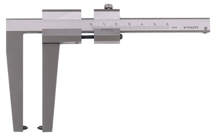 Bremsscheibenmessschieber 0-90mm Schnabel-L.90mm