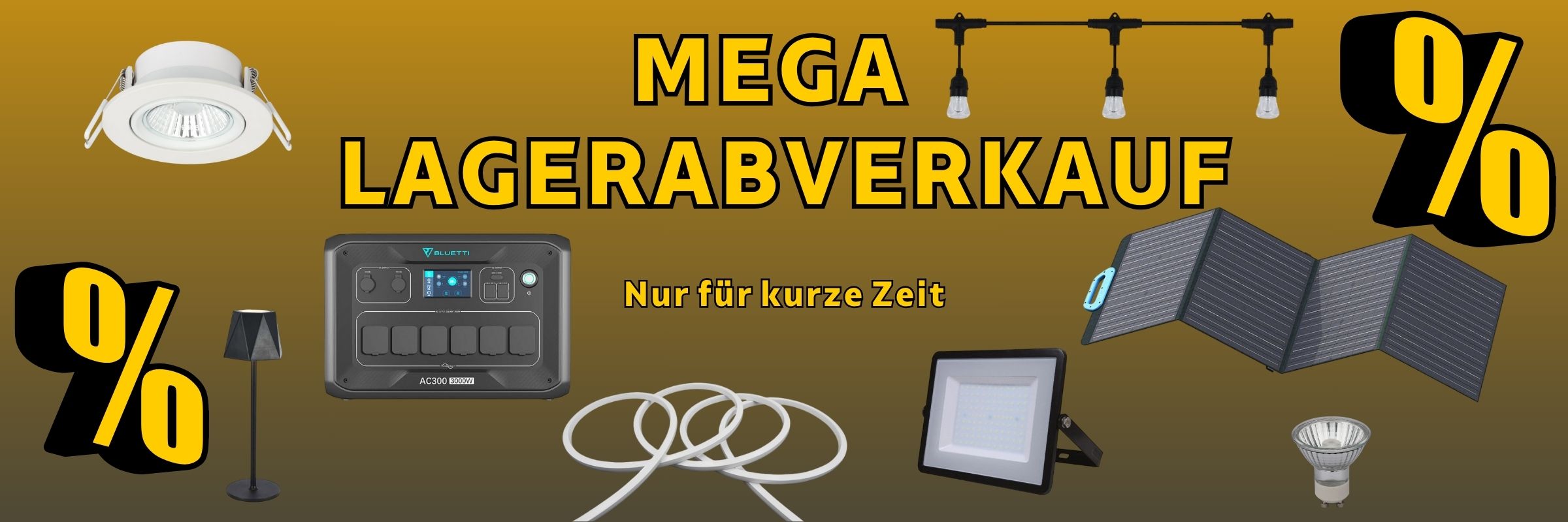 LED Lager-Ausverkauf