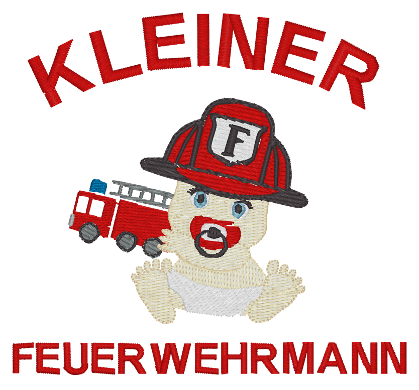 Kindergartenrucksack kleiner Feuerwehrmann