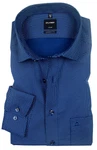 OLYMP Luxor - modern fit Hemd Muster blau 0442/64/18 langarm 