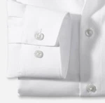 OLYMP Luxor Modern Fit Herrenhemd in Weiß, Langarm, extra lange Ärmel (69 cm) – bügelfrei, aus 100 % Baumwolle, ideal für große Größen.