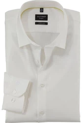 OLYMP No. 6 Six super slim Langarmhemd mit Strucktur creme , einfarbig OLYMP No. 6 Six super slim Langarmhemd mit Strucktur creme , einfarbig