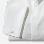 OLYMP No. 6 Super Slim Fit Herrenhemd – Langarm | Creme mit Umschlagmanschette