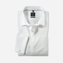 OLYMP No. 6 Super Slim Fit Herrenhemd – Langarm | Creme mit Umschlagmanschette OLYMP No. 6 Super Slim Fit Herrenhemd – Langarm | Creme mit Umschlagmanschette