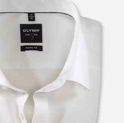 OLYMP Level Five Comfort Stretch Body fit Hemd 1276/65/20 Umschlagmanschette creme OLYMP Level Five Comfort Stretch Body fit Hemd 1276/65/20 Umschlagmanschette creme