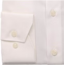 Marvelis - Modern fit Langarmhemd cremefarben einfarbig Marvelis - Modern fit Langarmhemd cremefarben einfarbig Detail Ärmelabschuß