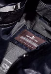 Lederjacke Milestone MS-Romano dunkelblau Detail Lederjacke Milestone MS-Romano dunkelblau Detail