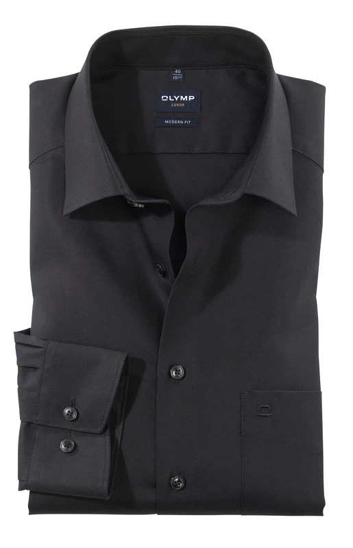 OLYMP Luxor - modern fit Hemd 0300/64/68 schwarz Ärmellänge 64 cm