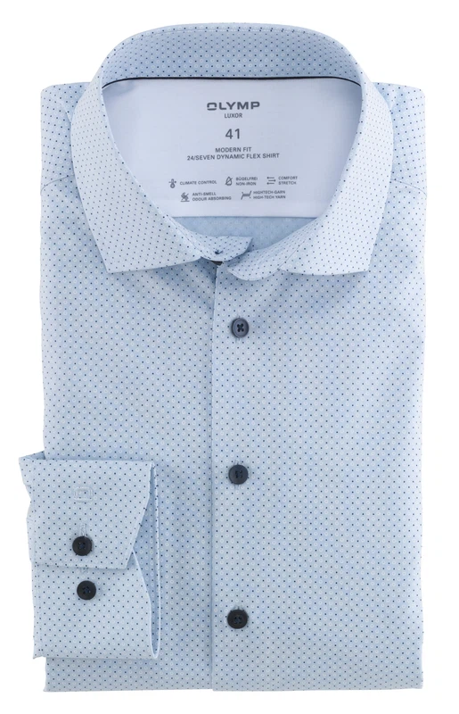 OLYMP Luxor - modern fit 24/Seven 1256/24/11 langarm
