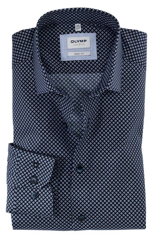 OLYMP Level Five Comfort Stretch Body fit 2098/29/11 extra langer Arm 69 cm