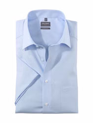 OLYMP Luxor Kurzarmherrenhemd Comfort fit | hellblau OLYMP Luxor Kurzarmherrenhemd Comfort fit | hellblau