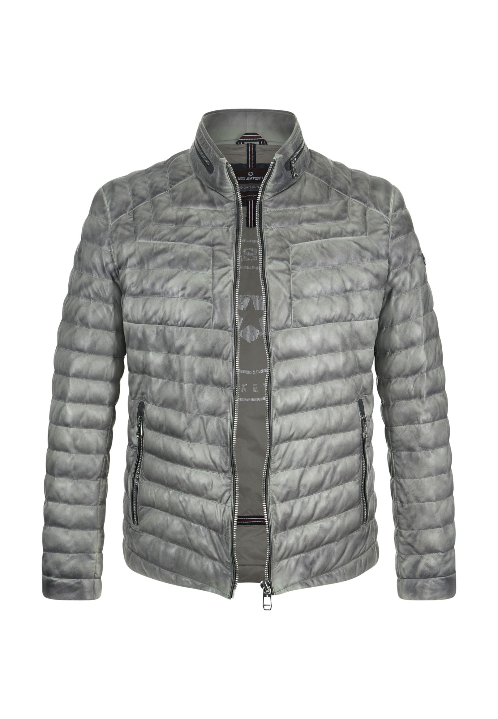 Lederjacke Milestone MS-Malik 331013 60215-1 | hemdenwelt