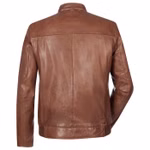 Herren Lederjacke Milestone Lucano Rückenansicht