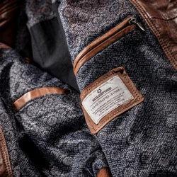Herren Lederjacke Milestone Lucano Herren Lederjacke Milestone Lucano Innenansicht
